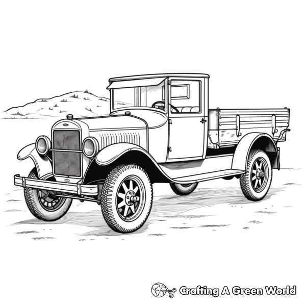 Truck Coloring Pages - Free &amp; Printable!