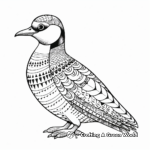 Vivid Colored Loon Coloring Pages to Print 4