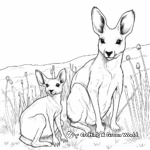 Páginas para colorear de Wallaby Wildlife Rescue 3