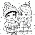 Warm Winter Coloring Pages 4