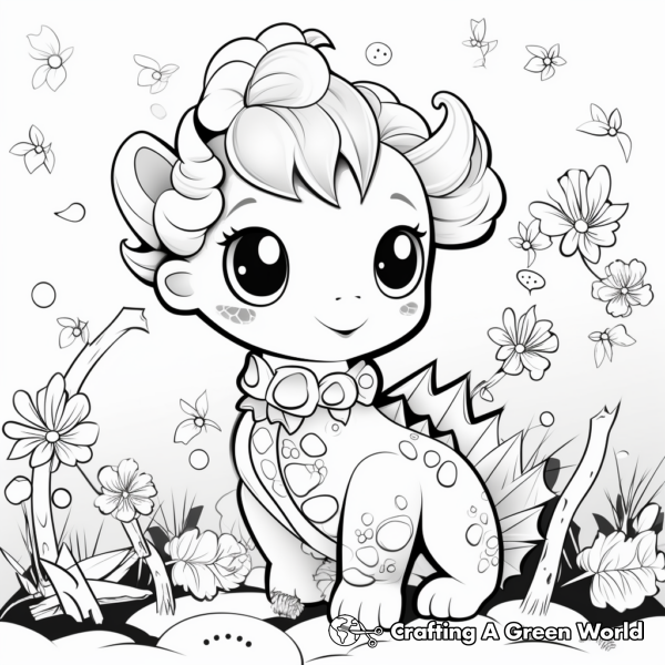 Kawaii Aesthetic Coloring Pages - Free & Printable!