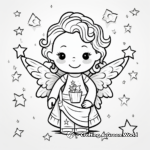 Whimsical Star-Character Get Well Soon Coloring Pages 4