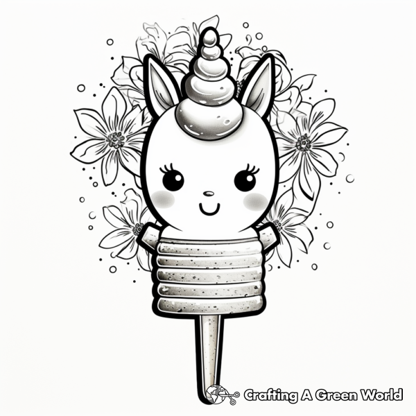 Popsicle Coloring Pages - Free & Printable!