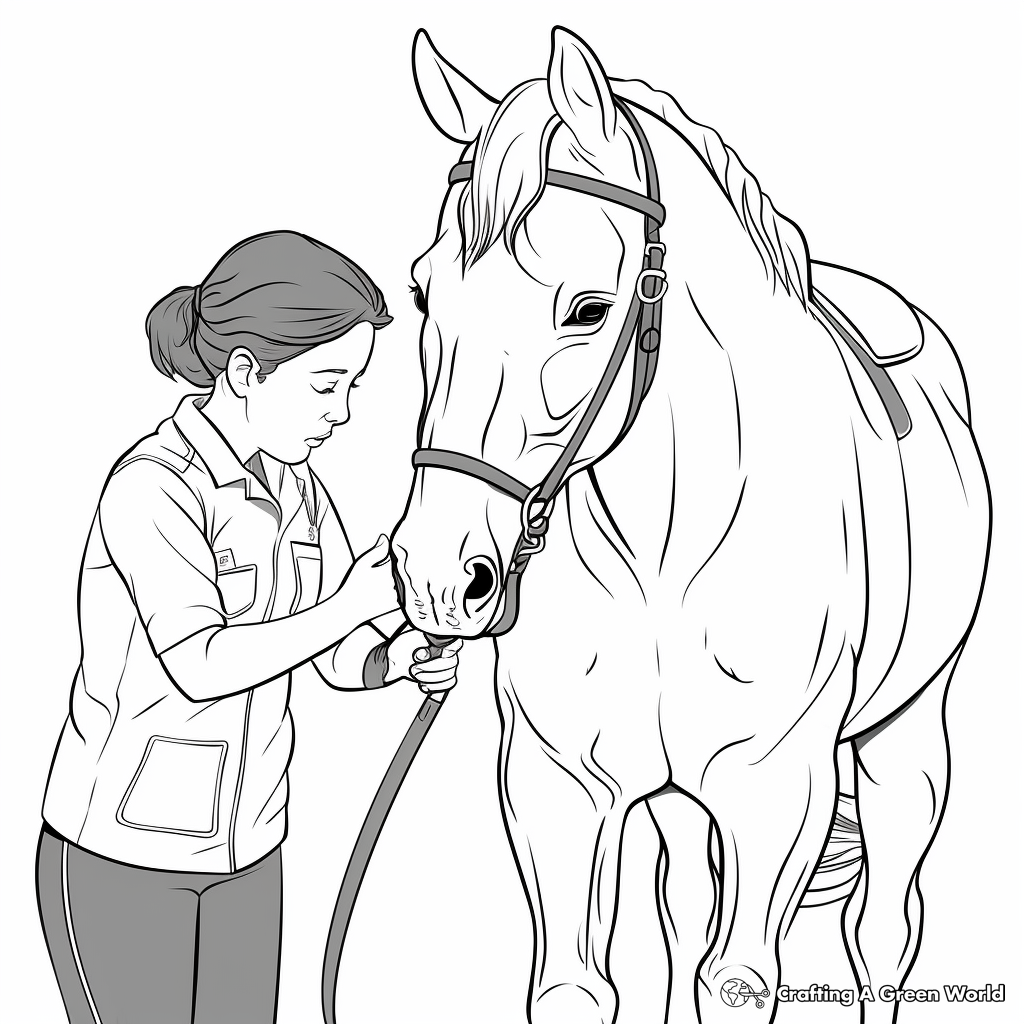 Wild Animal Rescue Veterinary Coloring Pages 2