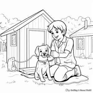 Wild Animal Rescue Veterinary Coloring Pages 3