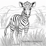 Wild with Wildlife: Printable Safari Animal Coloring Pages 1