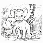 Wildlife Rescue Coloring Pages 2
