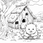 Wombat Burrow: Home Sweet Home Coloring Pages 1