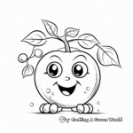 Wonderful Plum Coloring Pages 4