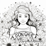 You Are Enough: Self-Love Coloring Pages 1