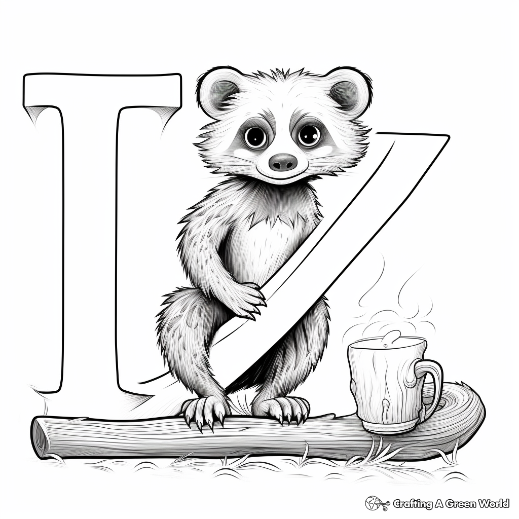 Z Is for Zoo: Coloring Pages for Classroom Learning 3