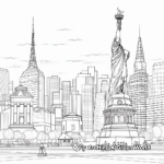 2023 World's Popular Landmarks Coloring Pages 3