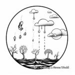 A Raindrop Life Cycle Coloring Pages 2