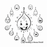 A Raindrop Life Cycle Coloring Pages 3