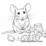 A Rat’s Life: Sequential Rat Coloring Pages 3