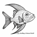 Abstract Angelfish Coloring Pages 1