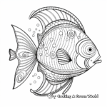 Abstract Angelfish Coloring Pages 4
