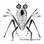 Abstract Ant Coloring Pages for Artists 1