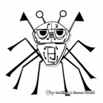 Abstract Ant Coloring Pages for Artists 2