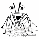 Abstract Ant Coloring Pages for Artists 3