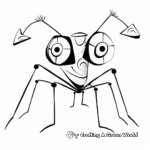 Abstract Ant Coloring Pages for Artists 4