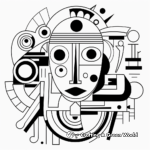 Abstract Aquarius Coloring Pages for Artists 3