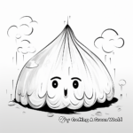 Abstract Art Dumpling Coloring Pages for Creatives 3
