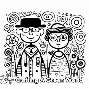 Grandparents Day Coloring Pages - Free &amp; Printable!