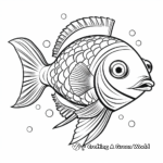 Abstract Bluegill Coloring Pages for Creatively 2