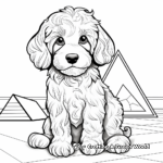 Abstract Cockapoo Coloring Pages for Creativity 1