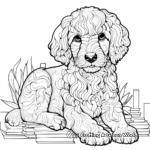 Abstract Cockapoo Coloring Pages for Creativity 4