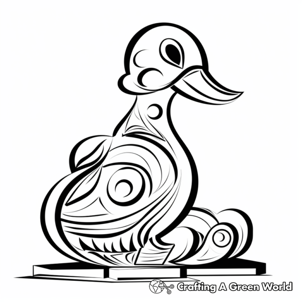 Duck Coloring Pages - Free & Printable!