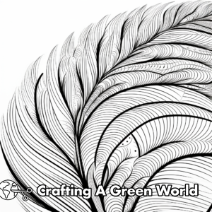 Feather Coloring Pages - Free &amp; Printable!