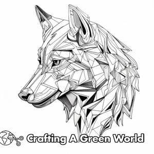 Grey Wolf Coloring Pages - Free &amp; Printable!