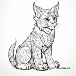 Abstract Lynx Coloring Pages for Artists 2