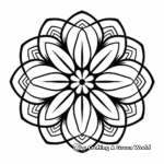 Abstract Mandala Coloring Pages for Beginners 4