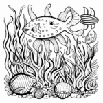 Abstract Sea Life Coloring Pages for Artists 1