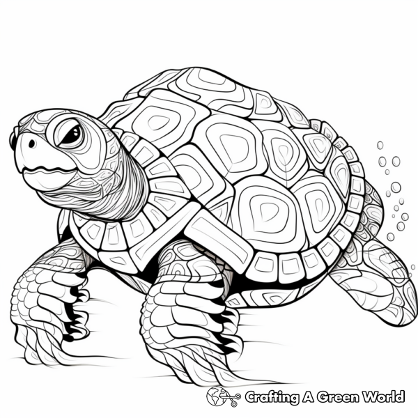 Snapping Turtle Coloring Pages - Free & Printable!