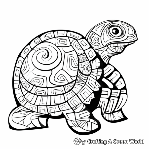 T Is For Turtle Coloring Pages - Free & Printable!