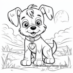 Abstract Yorkie Coloring Pages for Artists 3