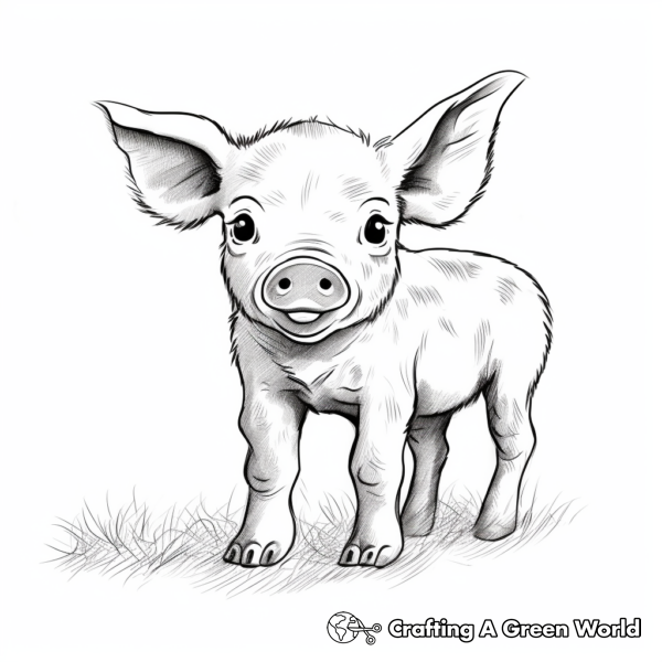 Piglet Coloring Pages - Free &amp; Printable!