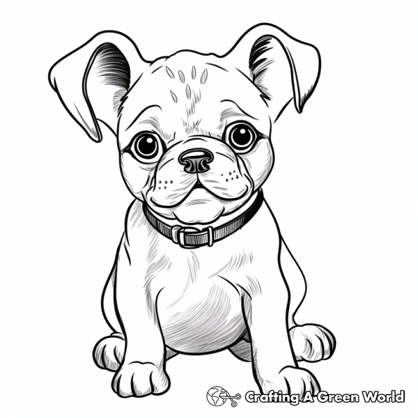 French Bulldog Coloring Pages - Free &amp; Printable!
