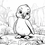 Adorable Penguin Zoo Coloring Pages 2