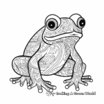 Adult Coloring Pages Featuring Coqui 3
