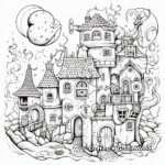 Adult Fairy Tale-Inspired Coloring Pages 1