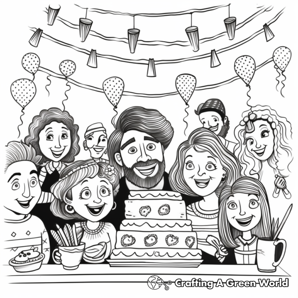 New Years For Adults Coloring Pages - Free & Printable!