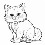 Adult Ragdoll Cat Coloring Pages 1