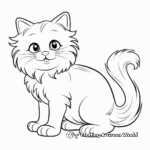 Adult Ragdoll Cat Coloring Pages 2
