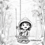 Adventurous Jungle Expedition Coloring Pages 4