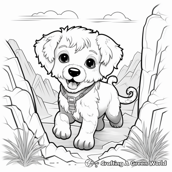 Maltipoo Coloring Pages - Free & Printable!
